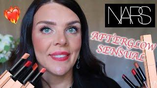 NARS Afterglow Sensual Shine Lipstick: Review, Prices, and Swatches 