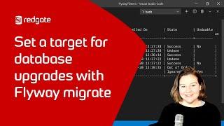 Set a Target for Database Upgrades with Flyway Migrate