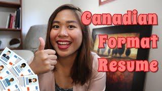 How to make Canadian Format Resume | Tips | Do's and Don'ts | Filipino in Canada