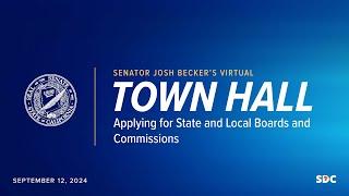 Senator Becker: Virtual Town Hall