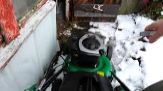 Gardenline Mower with Briggs 575EX - Snow start