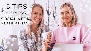 SOCIAL MEDIA, BUSINESS and LIFE TIPS with Elsa from B Directory