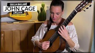 Giulia Ballarè plays Dream by John Cage on classical guitar | Siccas Media