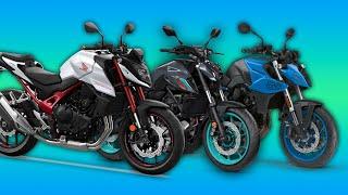 NEW Honda Hornet 750 vs Yamaha MT07 vs GSX-8S