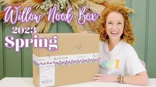 Willow Nook Box Spring 2023 | a Mature Lifestyle & Self-Care box for Women *Very Cute*