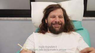 Martin Castrogiovanni sostiene la campagna Dona vita, Dona sangue 2024