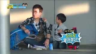 [ENG SUB]Dad!Where are you going? 아빠어디가-Minyul eat like homless@Taiwan 민율 대만여행편 20141214