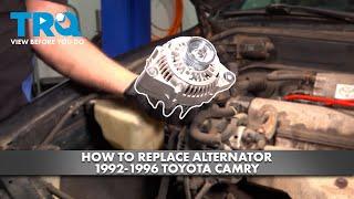 How to Replace Alternator 1992-1996 Toyota Camry