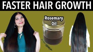 How To Make Rosemary Oil For Faster Hair Growth, Thicker Hair & Prevent Hair Loss