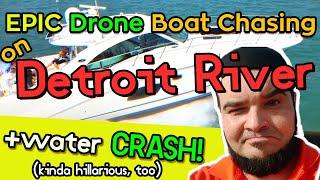 Epic Boat Drone Shenanigans on the Detroit River