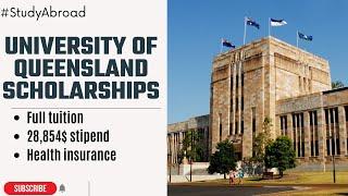 University of Queensland Scholarships 2023 -2024