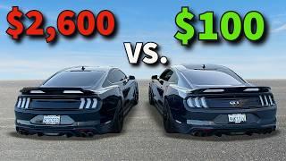 Mustang GT: CHEAP vs. EXPENSIVE Loud Exhaust!