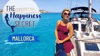 Ep83 THE HAPPINESS SECRET Mallorca Cala Ratjada & Cala Mesquida. Sailing Mediterranean Sea.