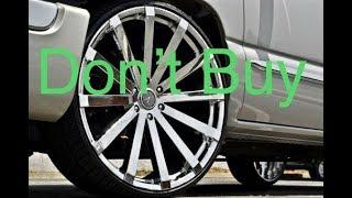 Top Reasons Not To Put Rims On Your Car | 22s and Up