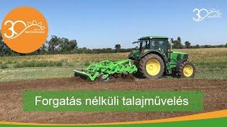 MMG - Forgatás nélküli talajművelés