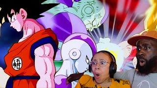 *GOKU TURNS SUPER SAIYAN* NATS FIRST TIME REACTION!! (DBZ KAI) EP 46-48