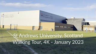 St Andrews University, Scotland - Walk through experience | 4K