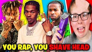 YOU RAP YOU SHAVE YOUR HEAD 🪒 (Pop Smoke, Polo G, 21 Savage & More)