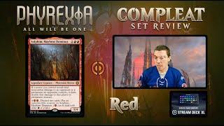  Complete Set Review -  Phyrexia: All Will Be One  - Red Cards - Constructed And Limited