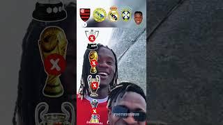 "Vinicius Junior Trophies by Team"Flamengo,Castilla,Real Madrid #vinijr #flamengo #football #shorts