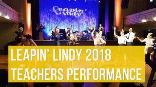 Leapin' Lindy 2018 - Teachers performance