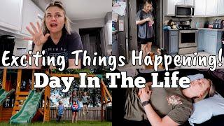 SOMETHING EXCITING IS COMING | SAM'S CLUB HAUL & LUXEAR | MOM OF 4 DAY IN THE LIFE VLOG | MEGA MOM