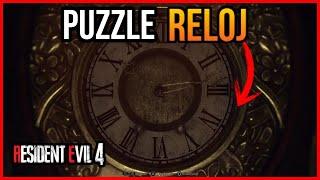 Resident Evil 4 Remake - PUZZLE RELOJ CON ASHLEY / PUZZLE CLOCK WITH ASHLEY | GUIA