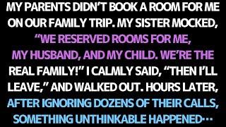 MY FAMILY DIDN’T BOOK ME A ROOM ON OUR TRIP—WHAT FOLLOWED LEFT THEM IN SHOCK.