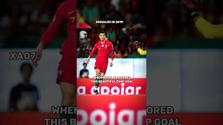 Ronaldo Recreated His Chip Goal Against Luxembourg  #shorts #ronaldo #alnassr #shortsvideo
