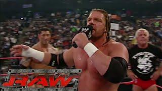 Randy Orton Spits on Triple H Pt.1 RAW Aug 23,2004