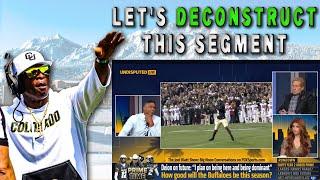 DECONSTRUCT the UNDISPUTED takes about the COLORADO FOOTBALL PROGRAM | #PrimeTimeTalk