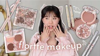 *VIRAL* DOUYIN MAKEUP BRAND: FLORTTE   brand review!