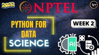 NPTEL Python for Data Science Week2 Quiz Assignment Solutions | July 2023 |  IIT Madras