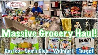 *New* Massive Two Week Grocery Haul/Sams Club, Costco, and Target / December 2024 / Family of 4