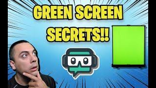 Top 5 Green screen tricks in 3 minutes Streamlabs OBS SLOBS How to