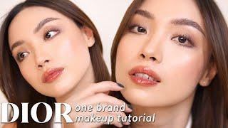 one brand makeup tutorial DIOR !! cobain semua yang viral! beneran worth the hype?! 