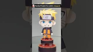 Making Naruto Uzumaki Paper Figure | Naruto Shippuden | #narutoedit