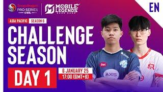  [EN] AP Mobile Legends: Bang Bang | Snapdragon Mobile Challenge Season | Season 6 | Day 1