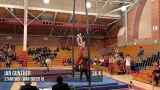 Stanford Men's Gymnastics Mar-08-2019 Still Rings