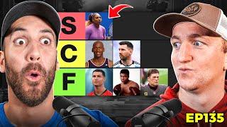 WE RANKED THE GREATEST ATHLETES EVER. Bad Idea. | The Makeshift Podcast 135