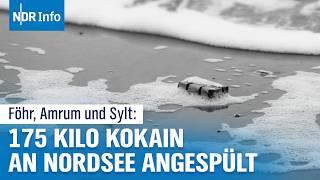 Föhr, Amrum und Sylt: 175 Kilo Kokain an der Nordsee gesichert – neue Schmuggelrouten? | NDR Info