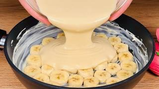 KÖSTLICHER KUCHEN in 10 MINUTEN Bananendessert OHNE OFEN