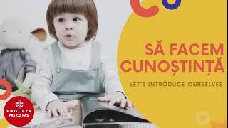 Engleza pentru copii - Lecția 1 - Sa facem cunostinta in engleza