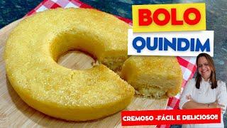 Bolo Quindim - Especial Festa Junina