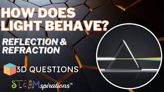 Understanding Light and Reflection | 3-D Questions from Steamspirations with Mr. Lara