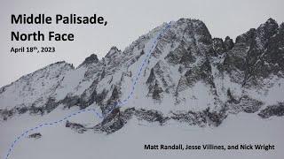 Middle Palisade, North Face Ski Descent