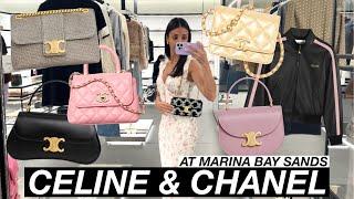 SINGAPORE LUXURY SHOPPING VLOG FT CHANEL AND CELINE AT MARINA BAY SANDS SHOPPING CENTER!