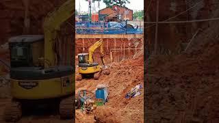 progres di nrc soil nailing grouting #shorts #youtube #nrc #tanggerang