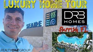 SEAIRE by DRB Homes Luxury new construction lagoon community in Parrish FL Tampa Bay Area