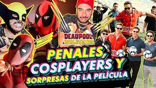Viajé a Brasil con Ryan Reynolds y Hugh Jackman al fan event de Deadpool y Wolverine y al Maracaná
